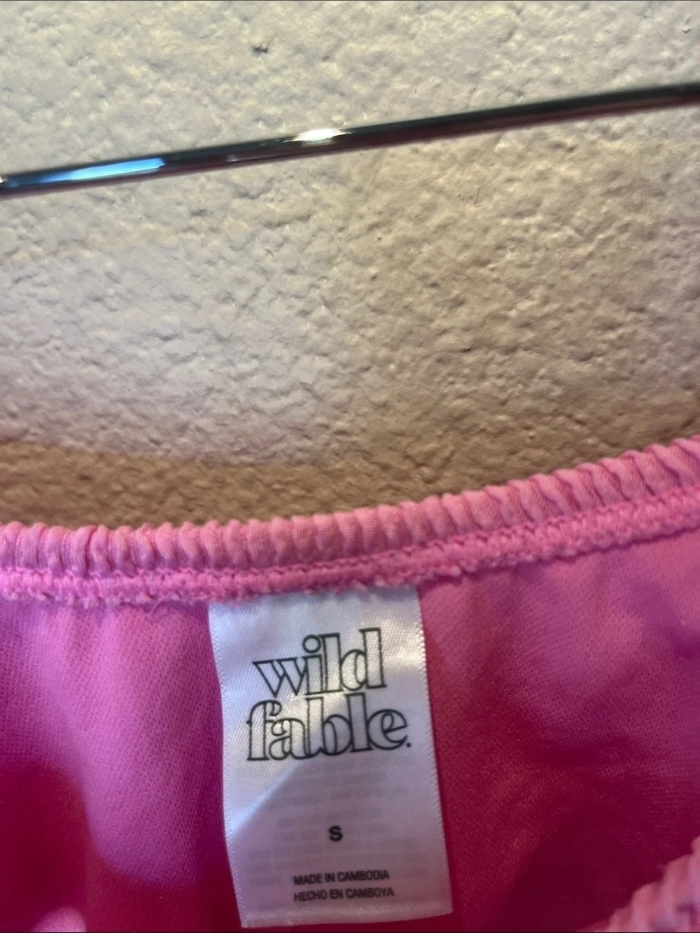 New Wild Fable Pucker Low-Rise Medium Coverage Bikini Bottoms Small NWOT
